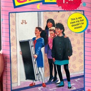 4/$50 “girl talk” Vintage Book with Colorful Cover pre-teen read